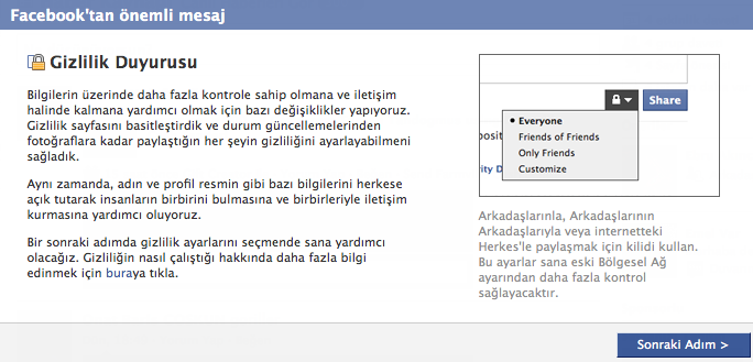 facebook-gizlilik